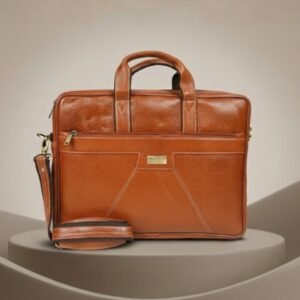 The Stratford Leather stich Briefcase