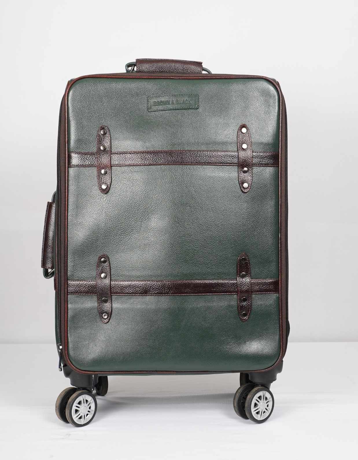 Signature Leather 4-Wheel  Trolley