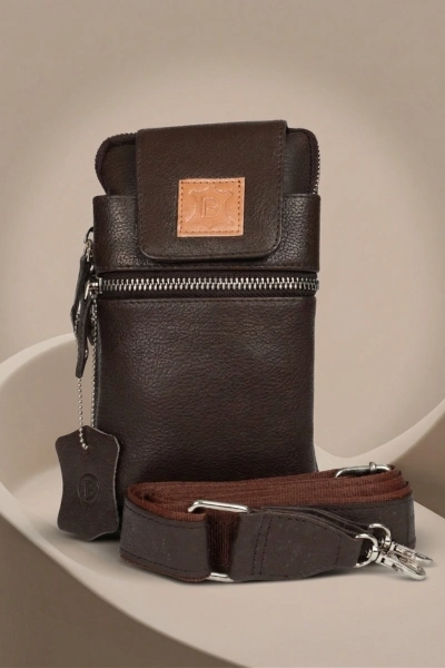 Heritage Mini Real Leather Utility Pouch