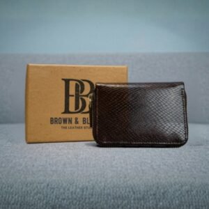 Classic Zip Around Leather Wallet