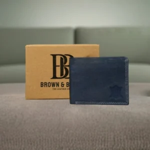 Classic Leather Bi-Fold Wallet