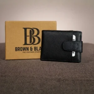 Classic Leather Snap Wallet