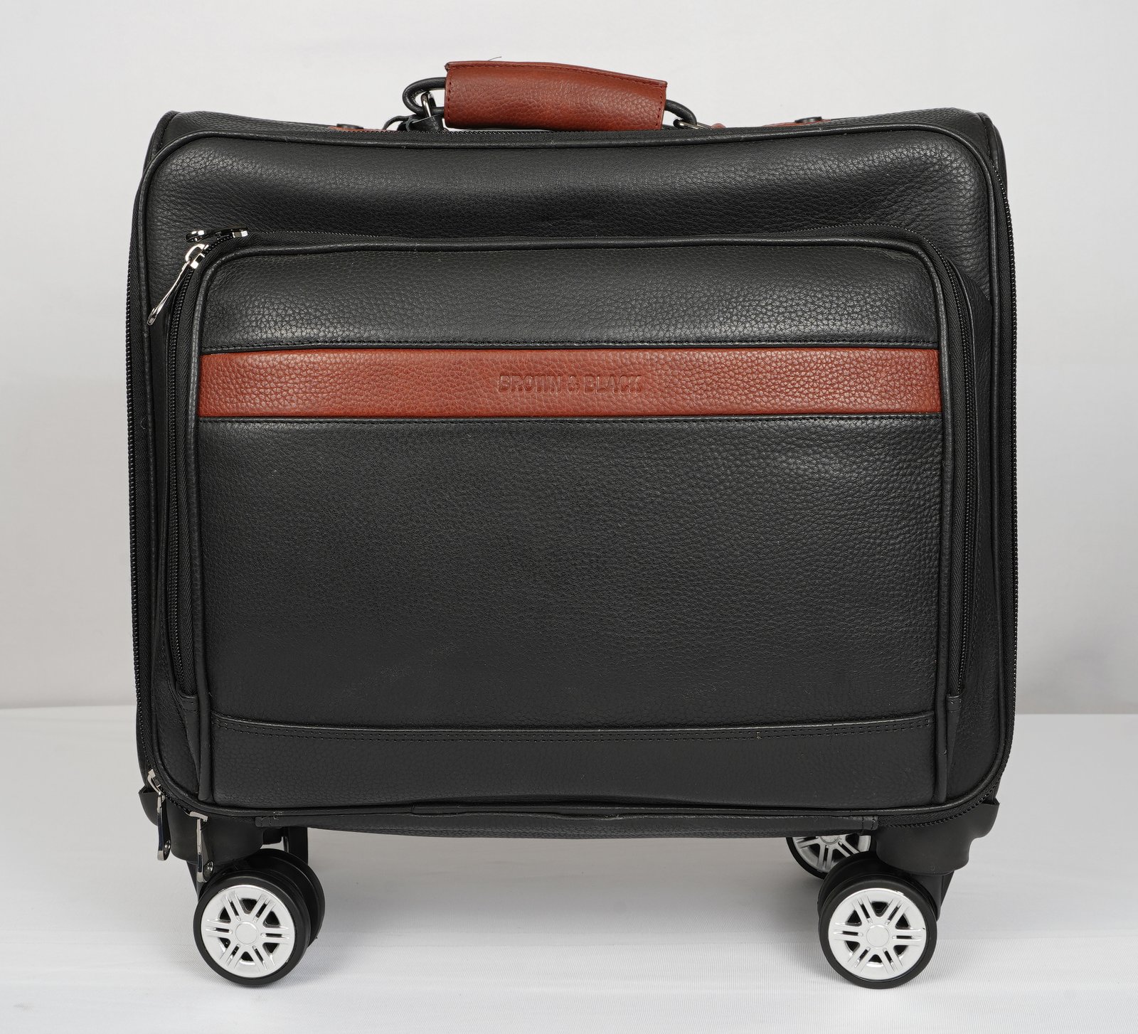 Leather Trolley Bag