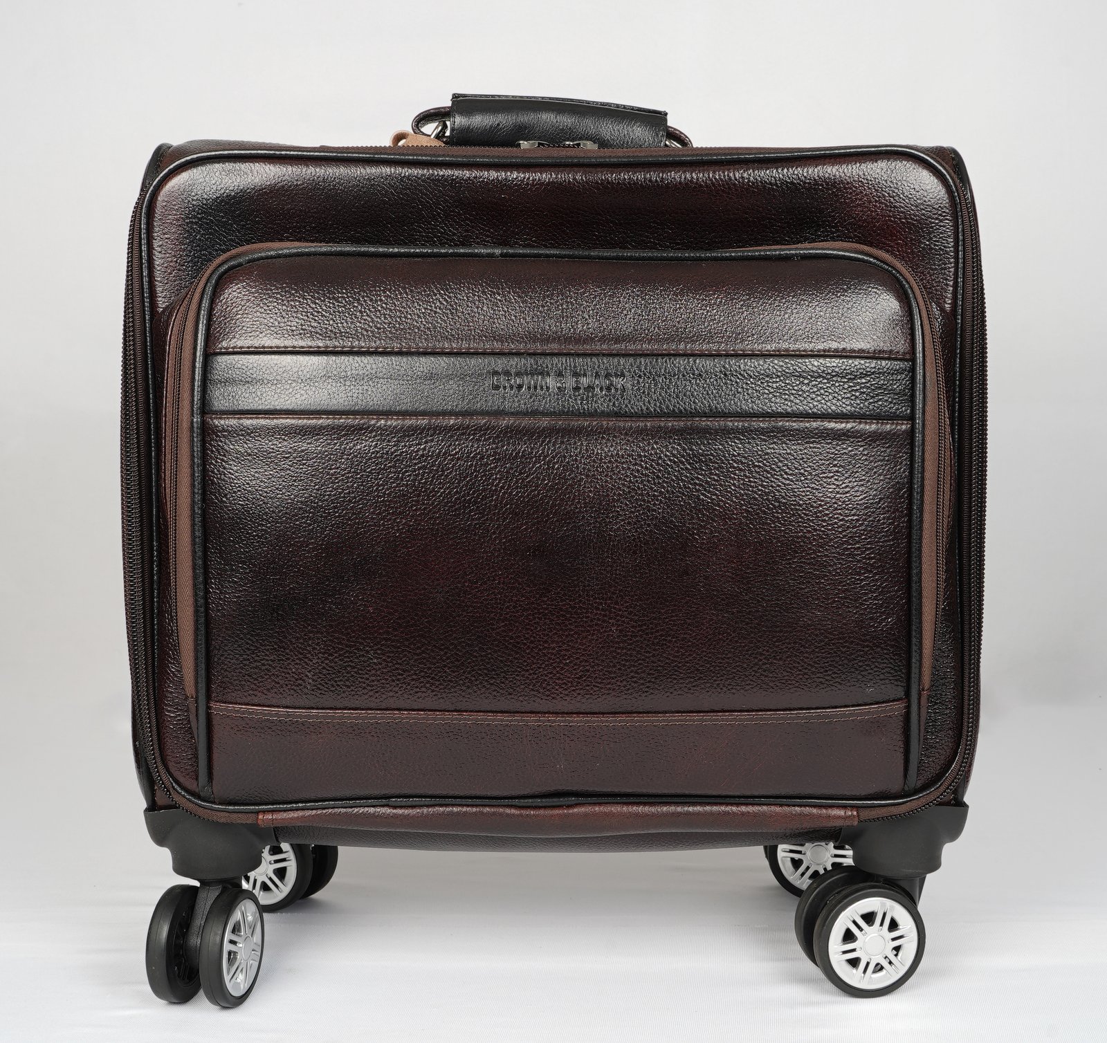 Leather Trolley Bag