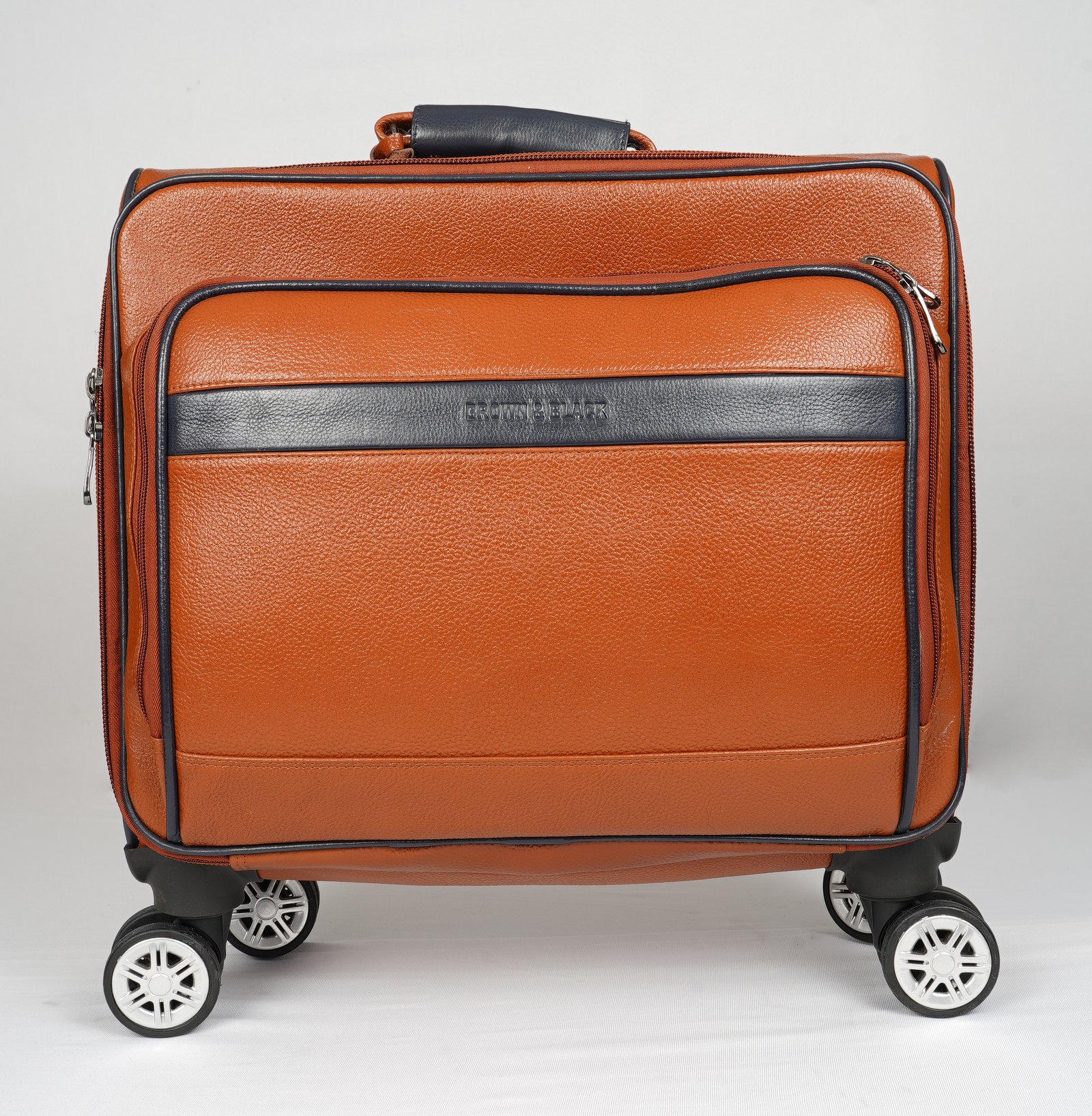 Leather Trolley Bag