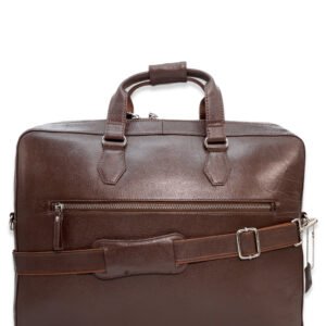 The Stratford Brown Leather Briefcase
